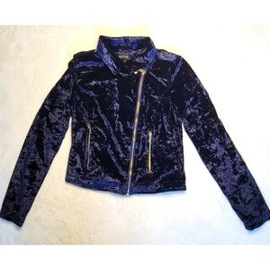 Blue Velvet Jacket
